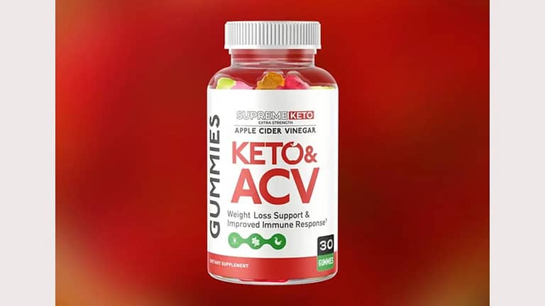Supreme Keto ACV Gummies: the Power for Weight Loss